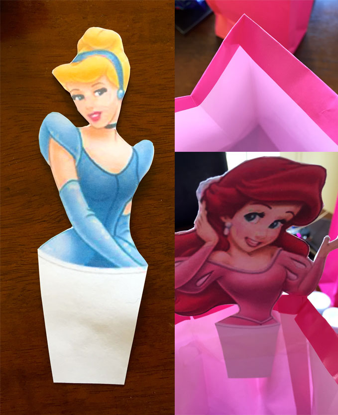 Disney Princess Party – D.I.Y. Party Bags