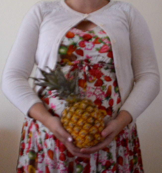 The Size Of A Pineapple