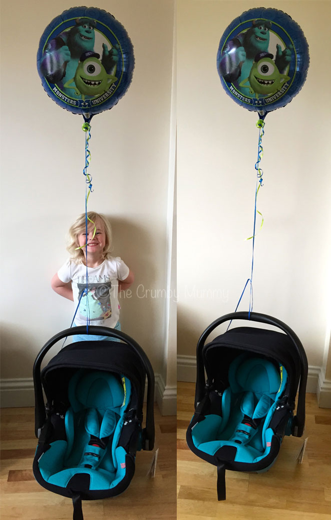 A Car Seat That Can Lie Flat!