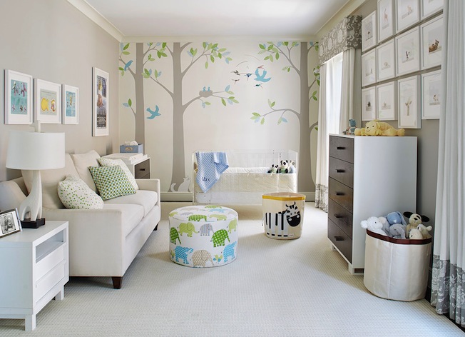 peaceful nursery ideas