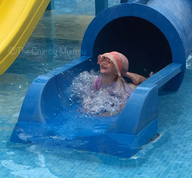 water slide fun