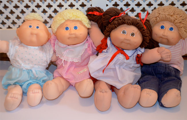 retro cabbage patch dolls
