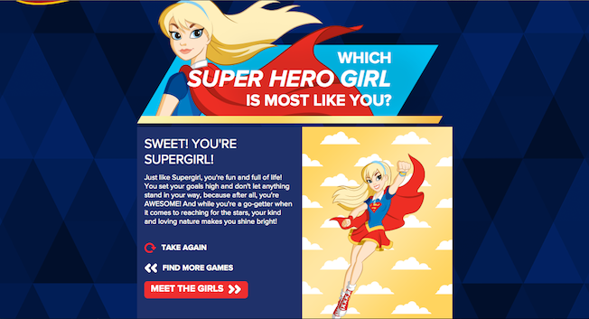 DC Super Hero Girls Quiz