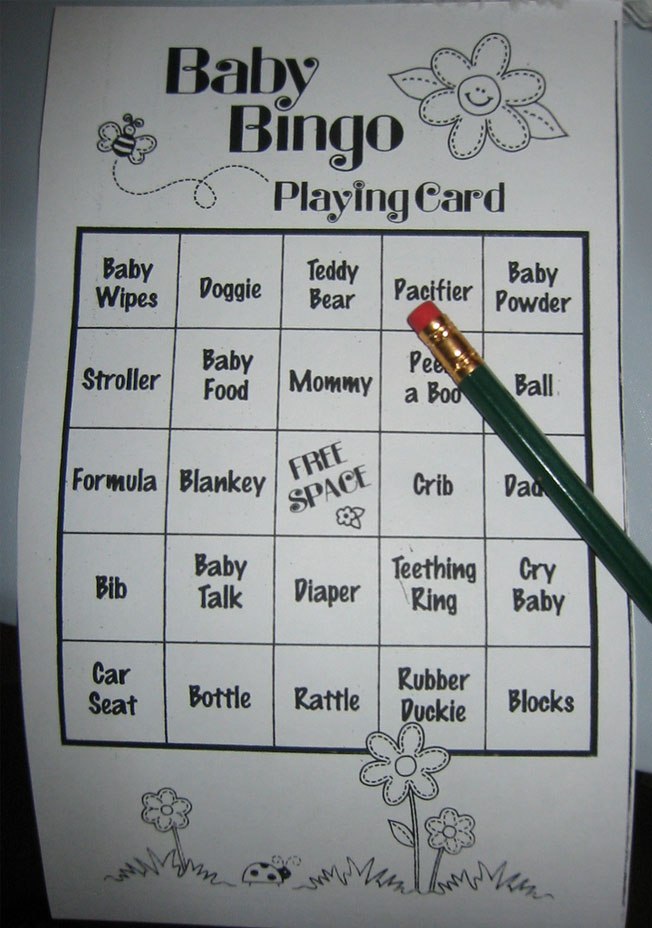 baby shower games