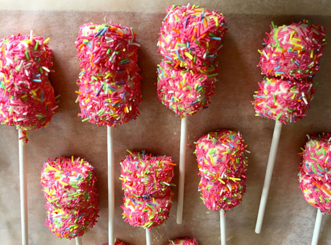 an easy alternative to cake pops