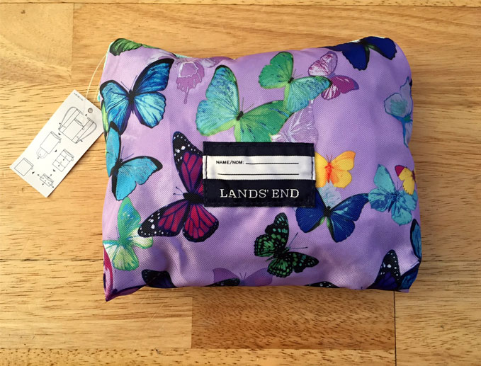 butterfly folding bag