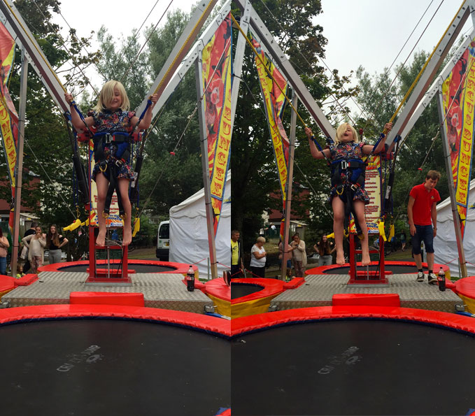 bungee trampoline children