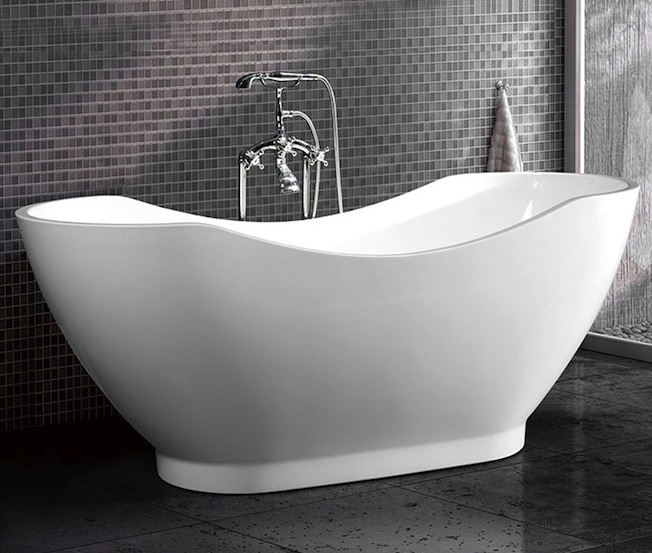 beautiful bath tub