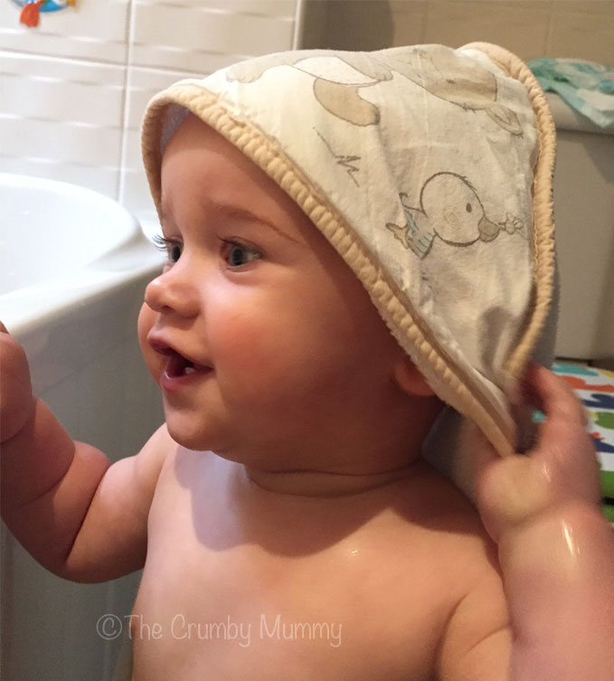 baby hooded towel