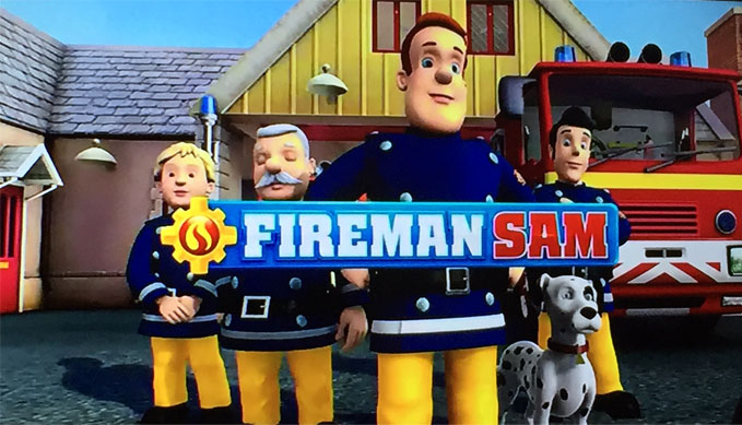 fireman sam on channel five