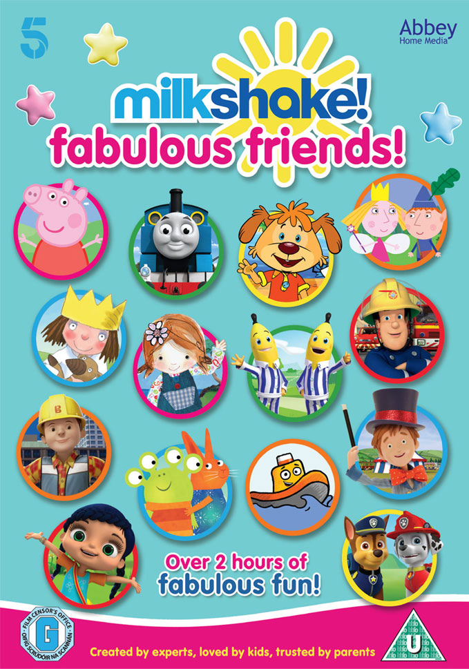 milkshake fabulous friends dvd