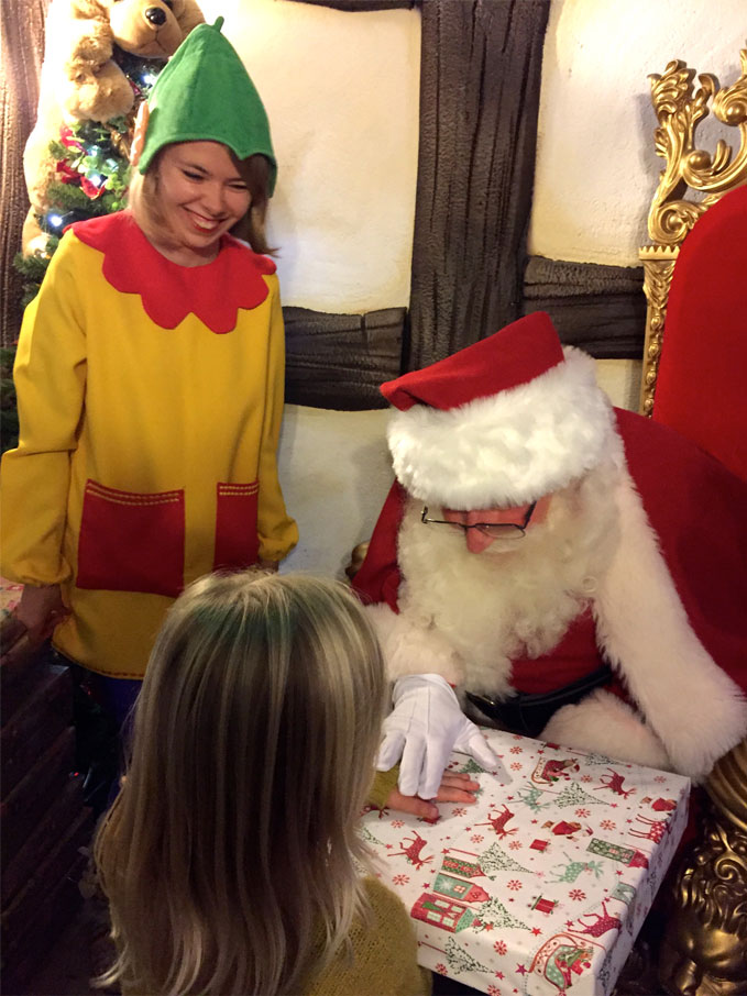 talking to father christmas