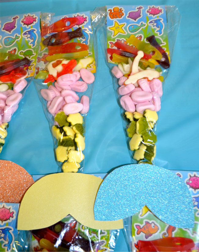 mermaid party favours