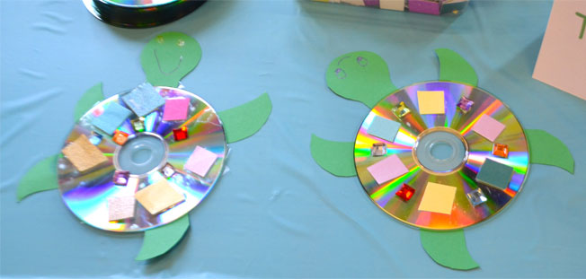 kids under the sea turtle craft