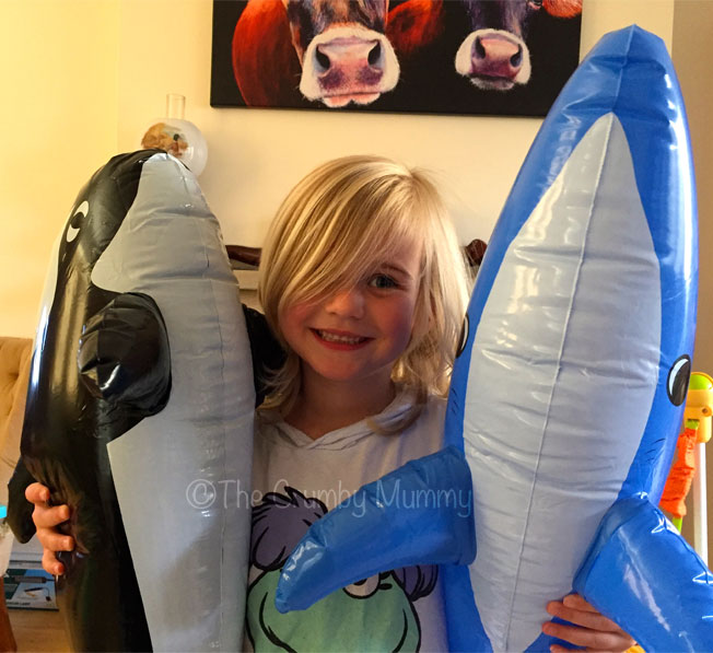 inflatable under the sea creatures