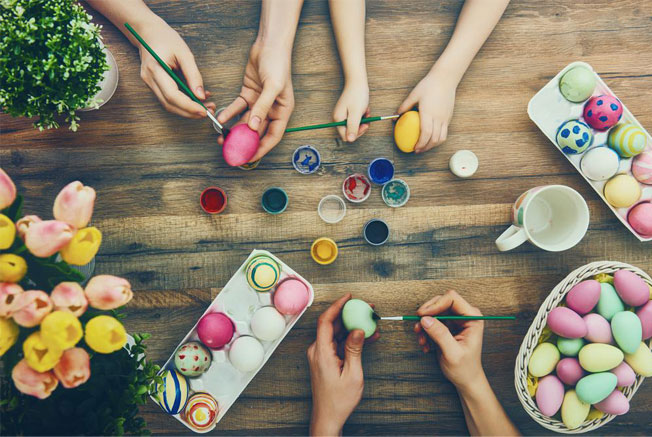 lovely ways to decorate easter eggs