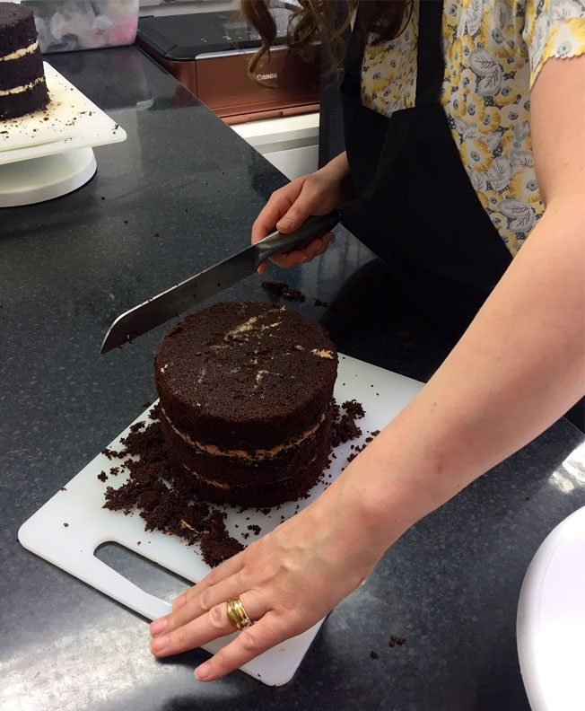 Levelling A Cake