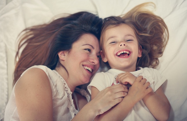 mummy and daughter fun