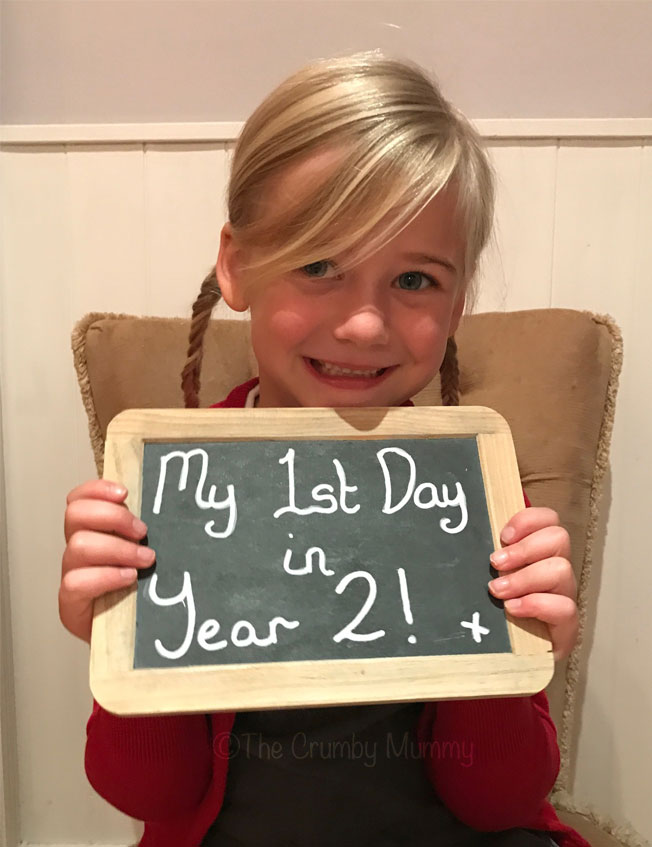 To My Baby Girl On Your First Day In Year 2