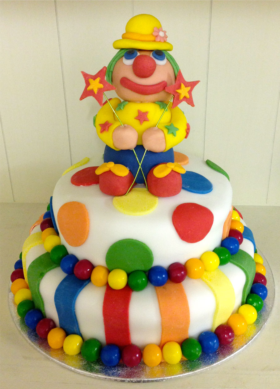 How To Make A Clown Birthday Cake »