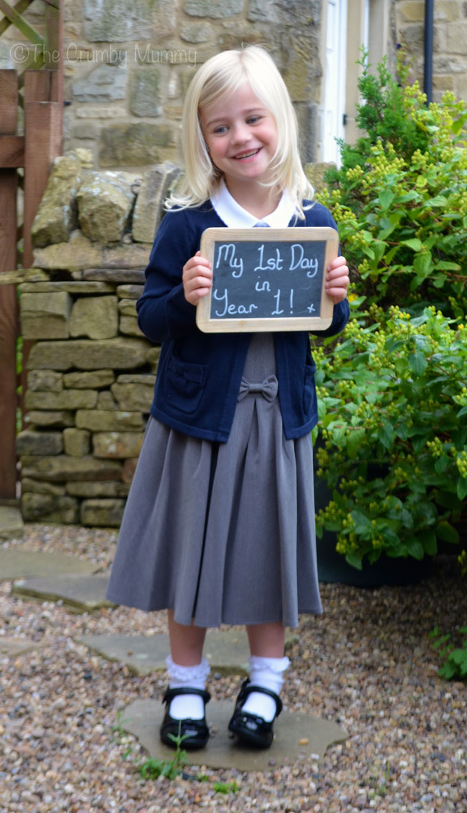 To My Baby Girl On Your 1st Day In Year 1